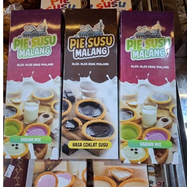 

Pie Susu Malang varian COKLAT Susu / MIX isi 6pcs