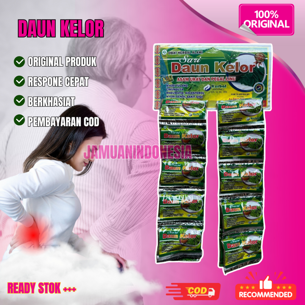 

Kapsul Daun Kelor Renceng Original 20 Sachet