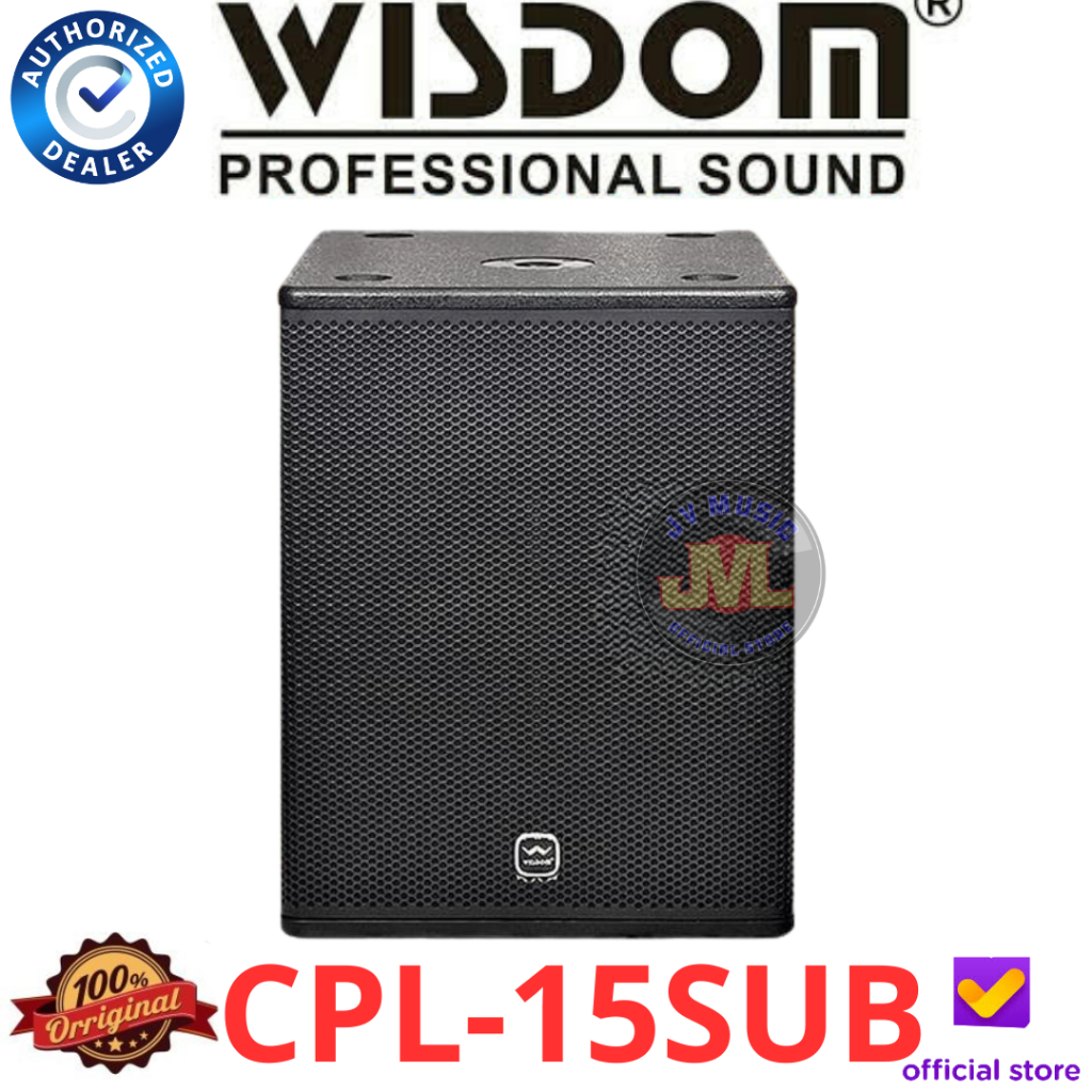 Wisdom CPL-15SUB Subwoofer Pasif 15-Inch Original Wisdom CPL15SUB CPL-15 SUB