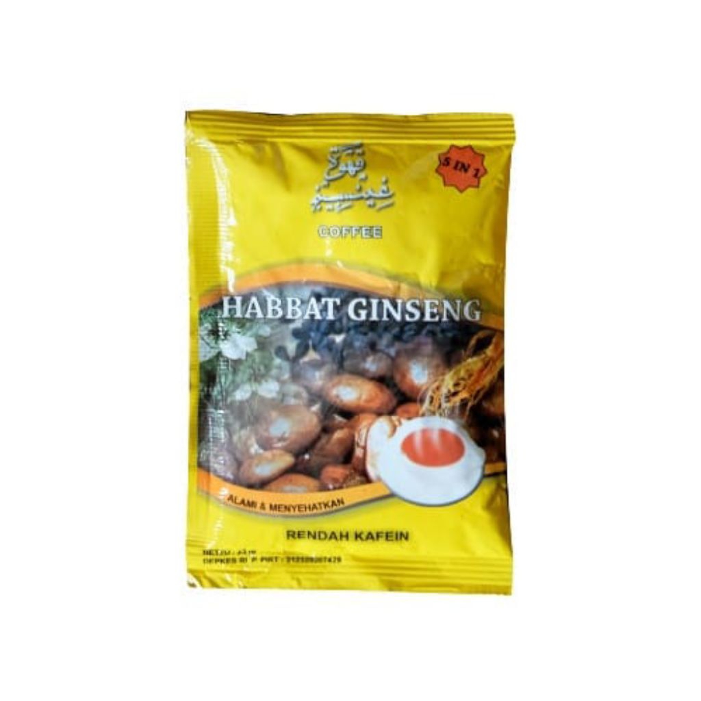 

HABBAT GINSENG COFFE 5in1 ISI 1 RENTENG (10 SACHET) Herbal Stamina