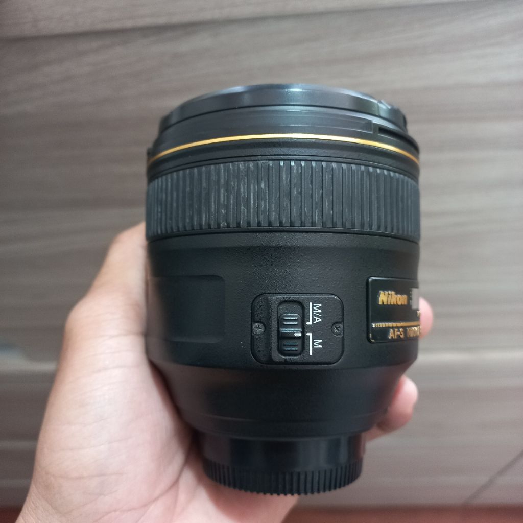 Lensa Nikon 85mm Nano f1.4G AF-S (AF Mati)