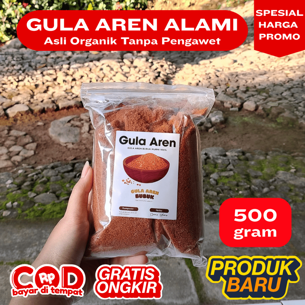 

GULA AREN PREMIUM - Untuk Diabetes dan Mengontrol Tekanan Gula Darah 500gram
