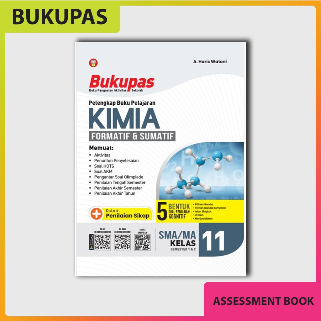 Yrama Widya - Bukupas Kimia untuk SMA/MA Kelas 11 / Pelengkap Buku Pelajaran Kurikulum Merdeka
