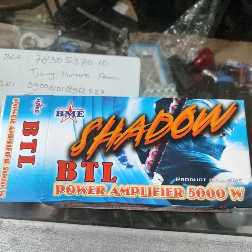 BME Shadow BTL Power Amplifier 5000 Watt