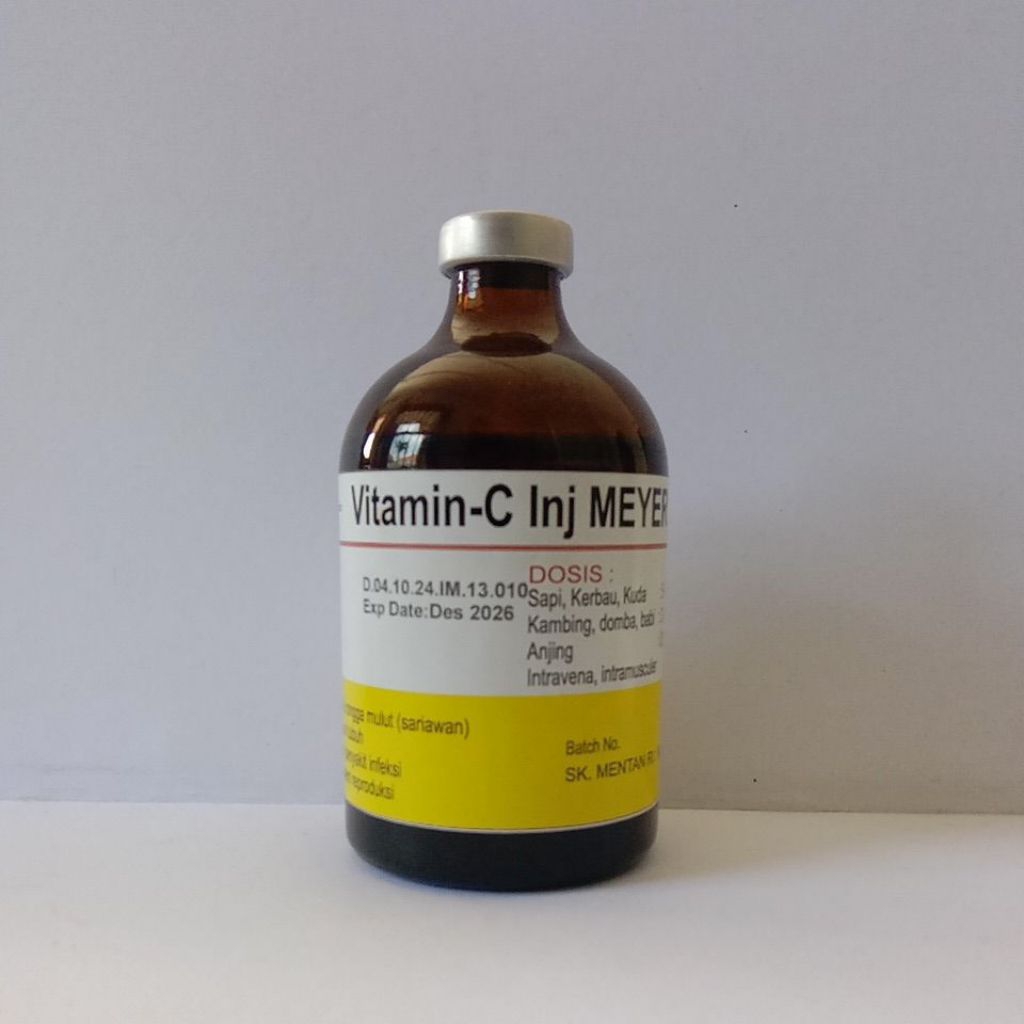 Vitamin-C Inj.MEYER/Vitamin C injeksi untuk semua hewan