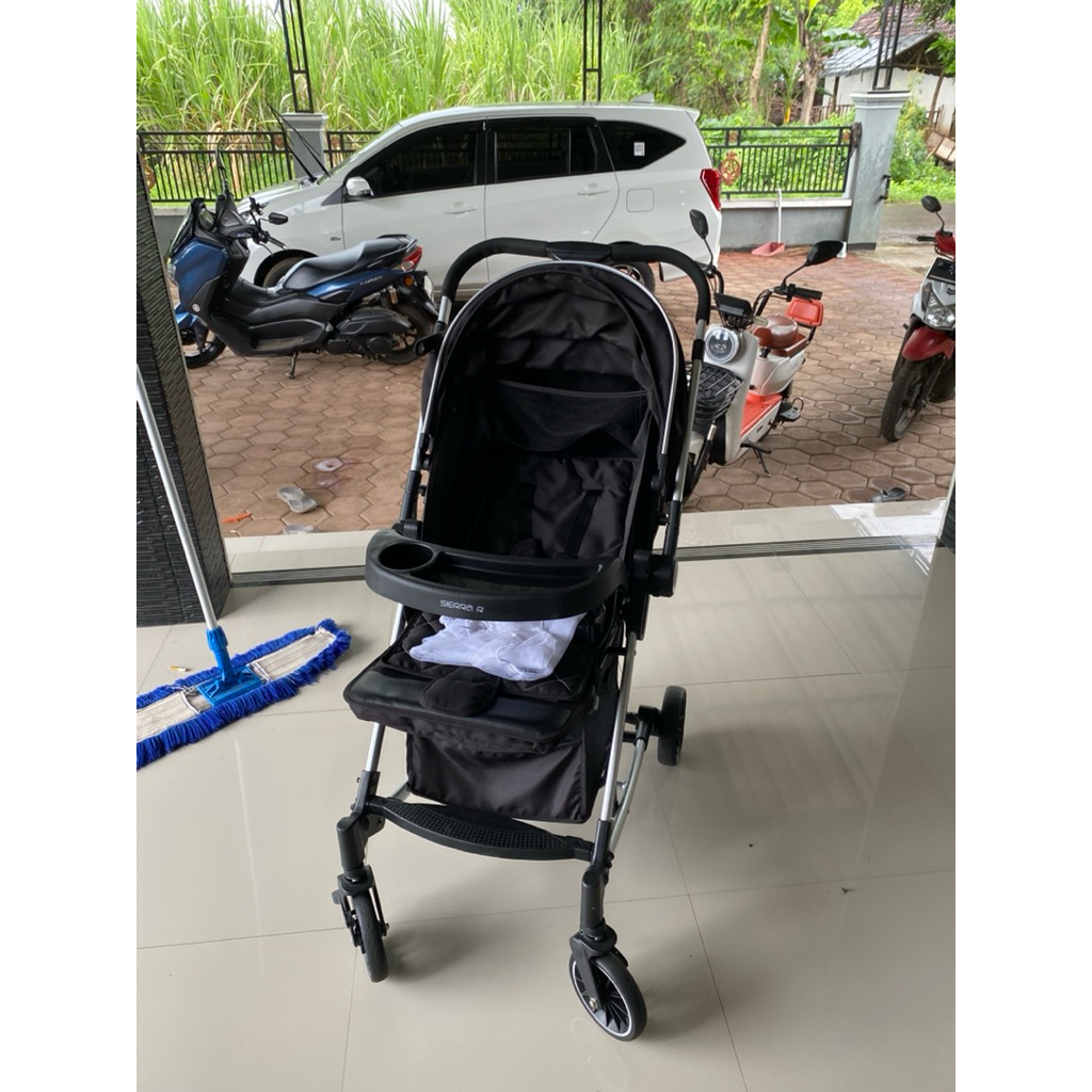 (PRELOVED)stroller bayi merk pliko sierra R bekas/second like new [FREE BANTAL/ALAS STROLLER MERK OM