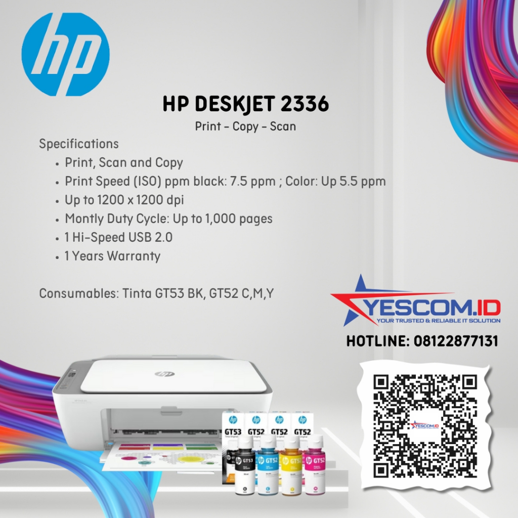 Printer HP DeskJet Ink 2336