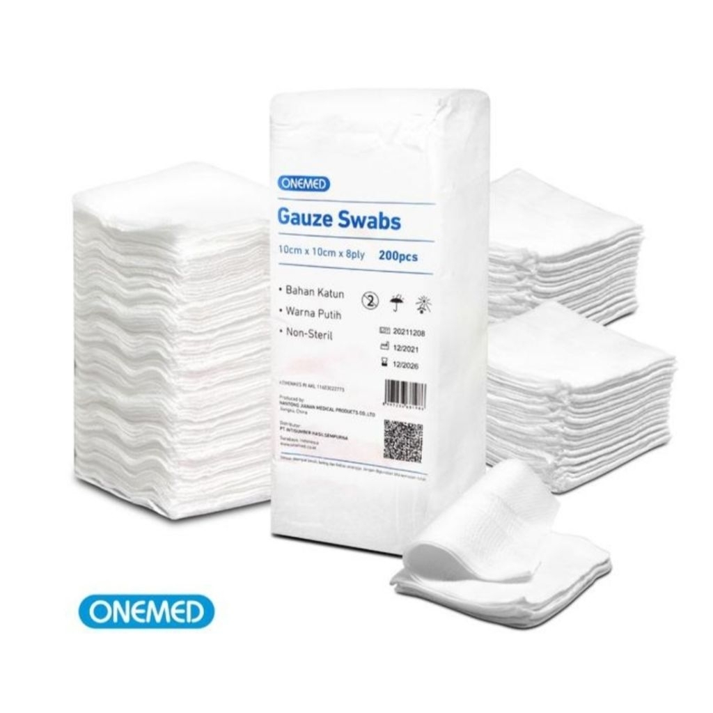 Kasa lipat Gauze swabs 10x10cm onemed