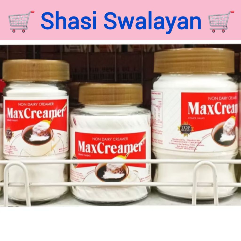 

Max Creamer / Krimer Botol Kaca 200gr/280gr/ 400gr