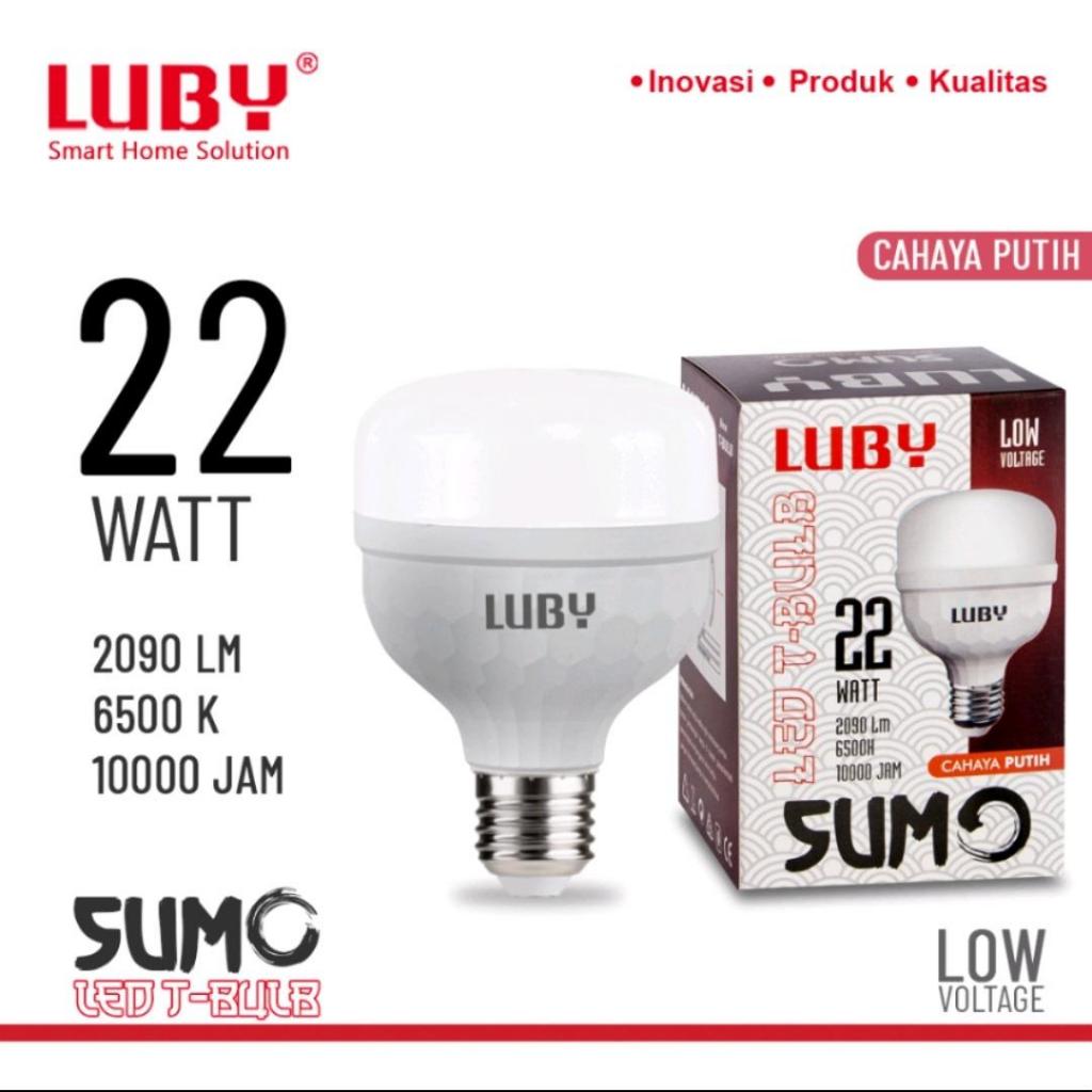 LAMPU LED LUBY SUMO 22 Watt - LED-T BULB - SNI