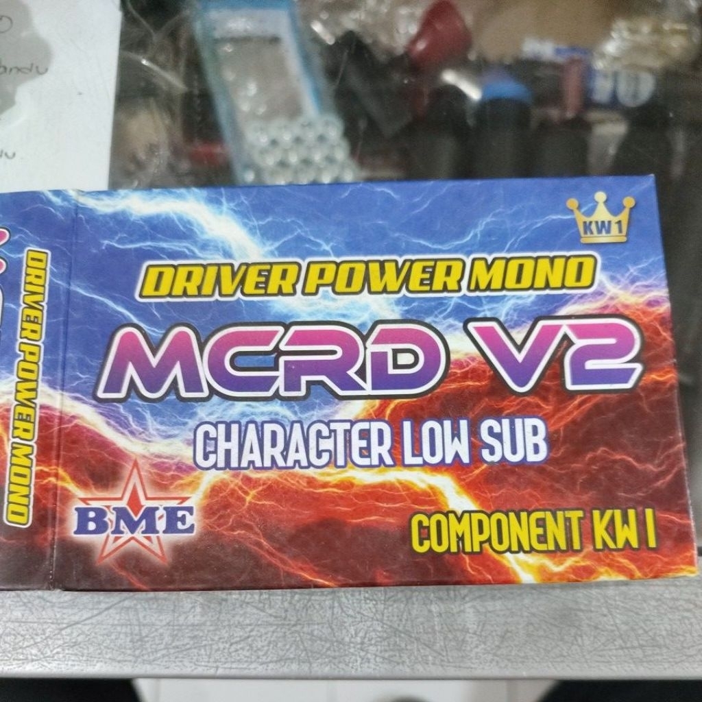 BME Driver Power Mono MCRD V2 Low Sub