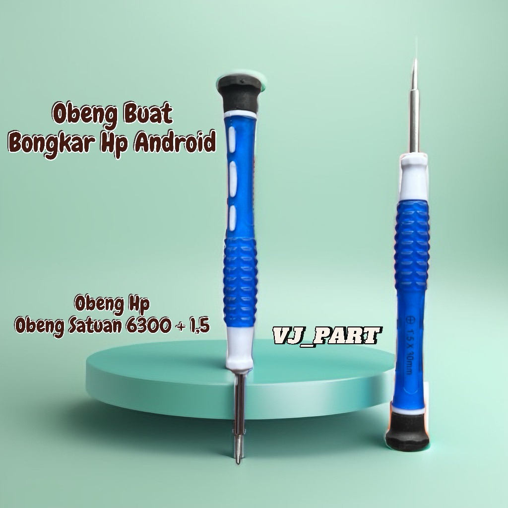 Obeng Hp Android Obeng Hp Satuan 6300 + 1,5