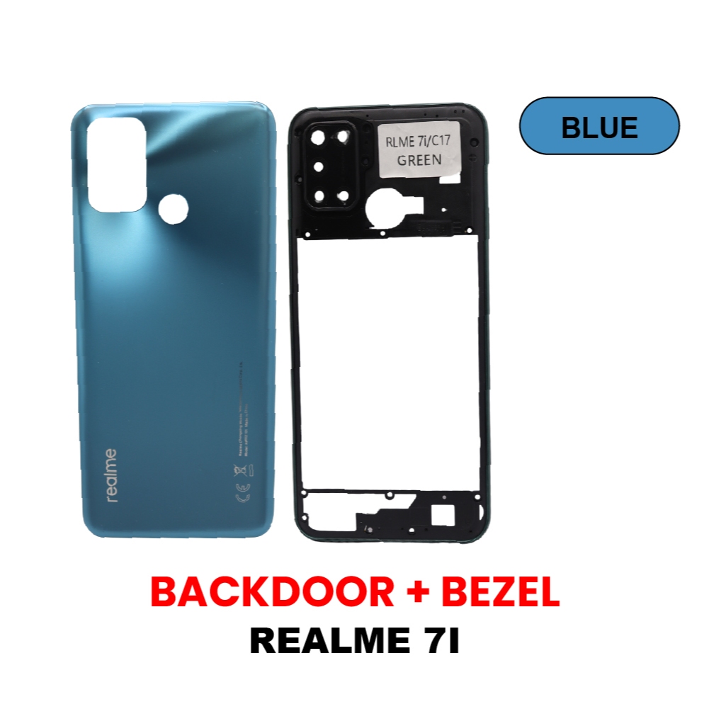 Housing / Backcover + Bezel Realme 7i/C17