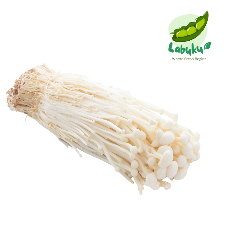 

Labuku – Jamur Enoki Segar Premium Import 100gr