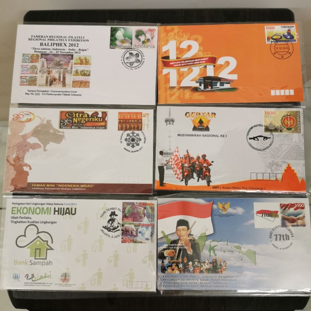 

Aneka Sampul Peringatan Perangko Filateli
