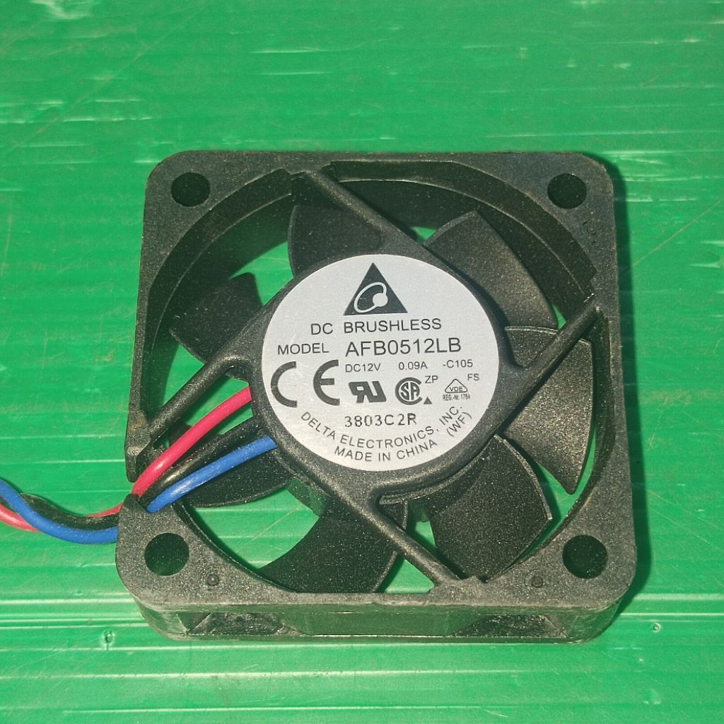 KIPAS FAN DC 5X5 12V 0,09A TEBAL 1,5CM