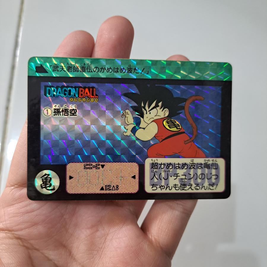 Kartu Dragonball Hondan Goku 1994 No. 1 HK Special Ori Numero Uno
