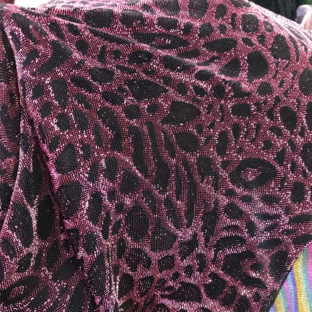 Bahan spandex Glitter Andri ~ kain spandek Glitter import ~ kain butik