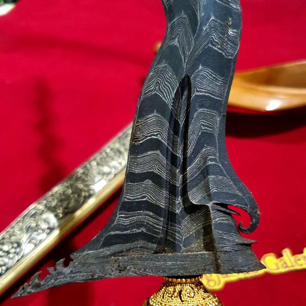 Keris Sengkelat Luk 13 Kelabang Sayuto Mataram Sultan Agung Sepuh