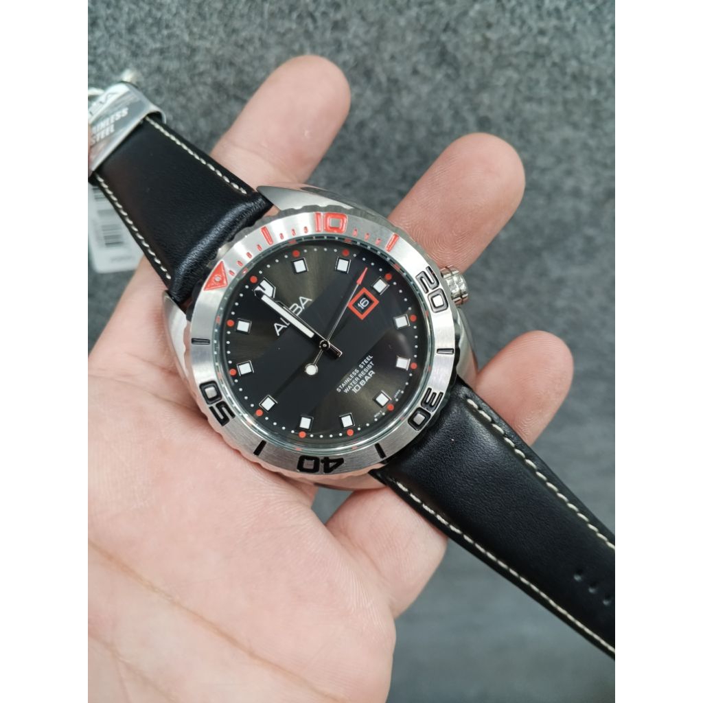 Alba AG8H51#AG8H51#AG8H51X1#Alba AG8H51X1#Jam tangan pria Alba AG8H51#Man watch Alba AG8H51X1