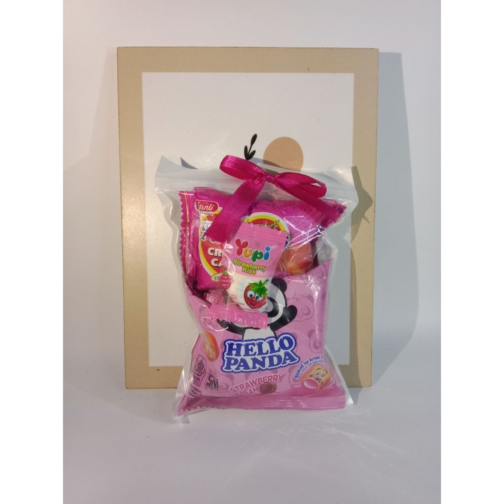 

Mini Gift Snack Tema Pink