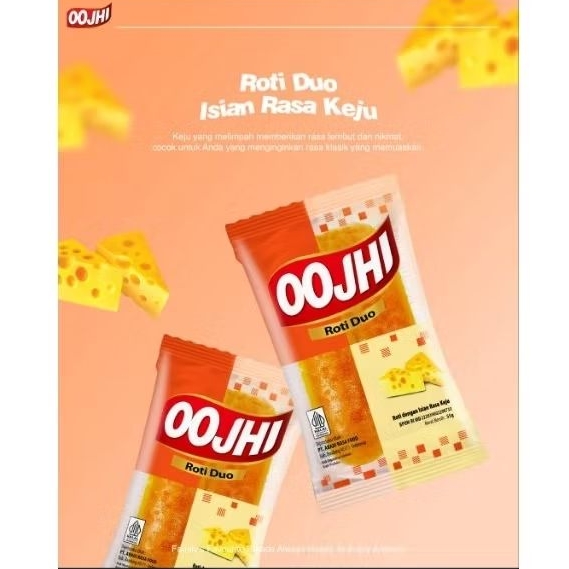 

ROTI OOJHI DUO KEJU dpt 10 pcs