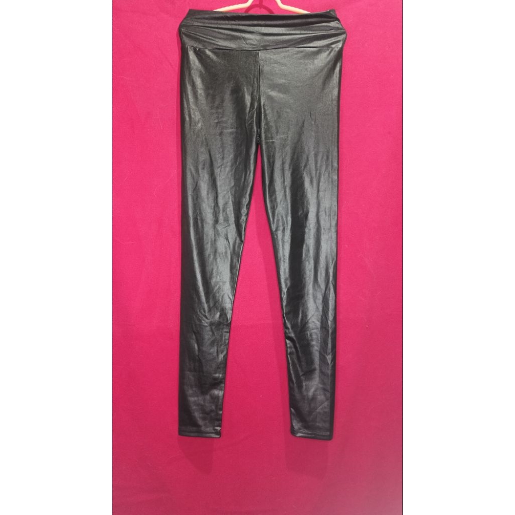 LEGGING HIGH WAIST LEATHER ROCK