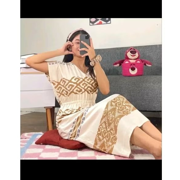 Daster Bali Manohara Kain Rayon LD 110