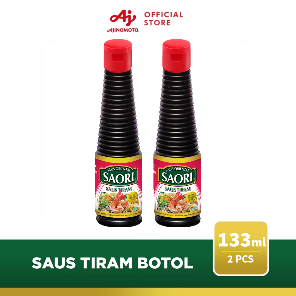 

SAORI® Saus Tiram Oriental Oyster Botol 133ml (2 pcs)