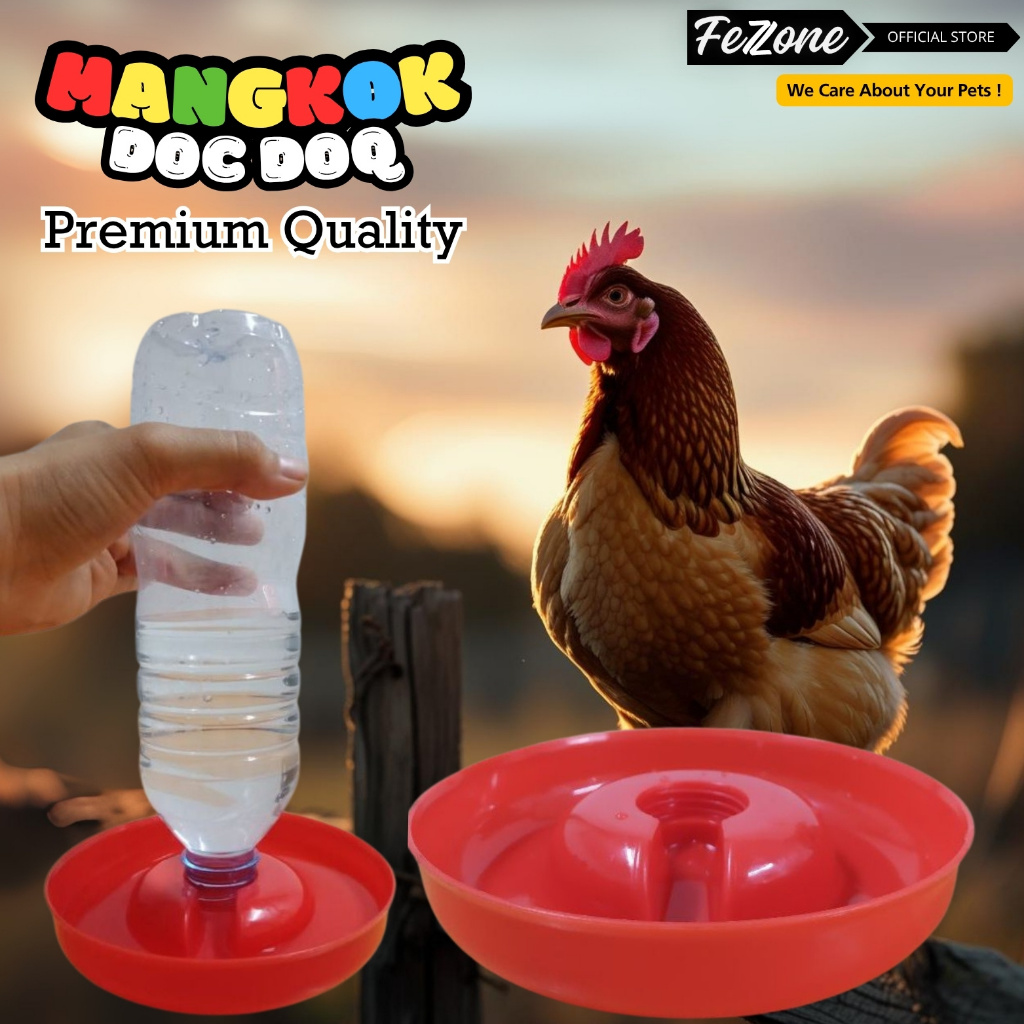 Mangkuk Tempat minum otomatis burung merpati ayam puyuh -FEZONE