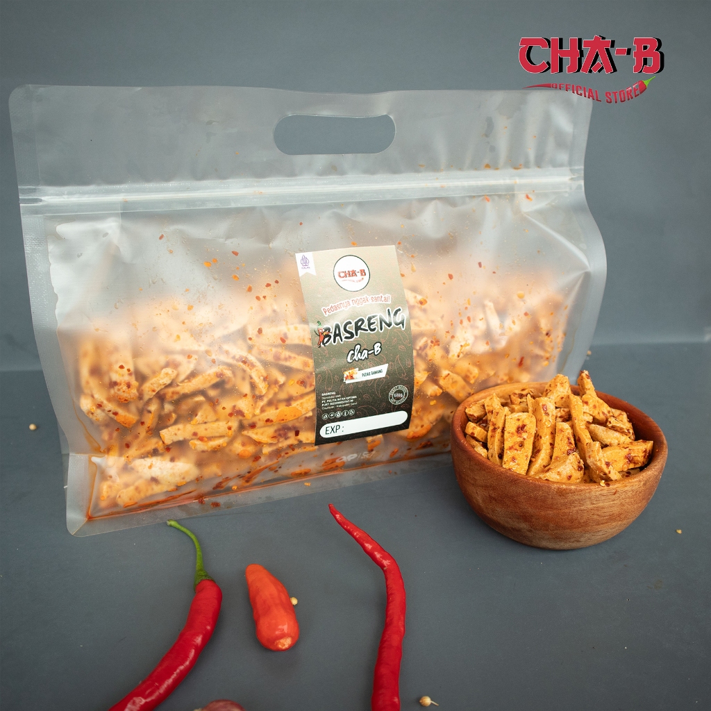 

CHA-B Basreng Rasa Pedas Bawang 600 gram