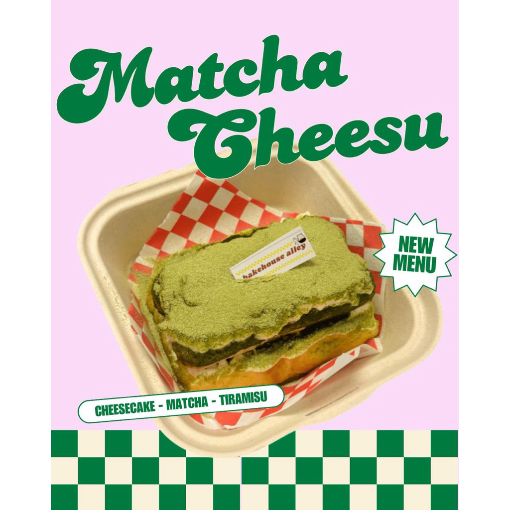 

Cheesu | Cheesecake Tiramisu & Matcha Cheesu