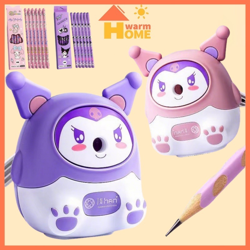 

Set Alat Tulis Anak 21PCS Stationery Set Sharpener Rautan Serutan Putar Dingb Kuromi