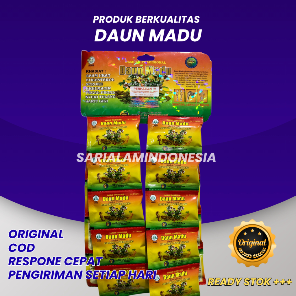 

KAPSUL DDAUNN MADDU ORIGINAL 20 SACHET