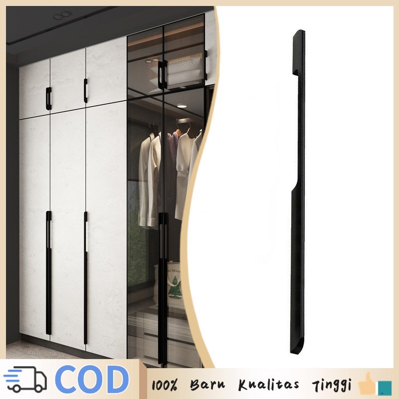 1 Mete Handle Lemari Minimalis Gagang Pintu Lemari Baju  Handle Furniture Modern