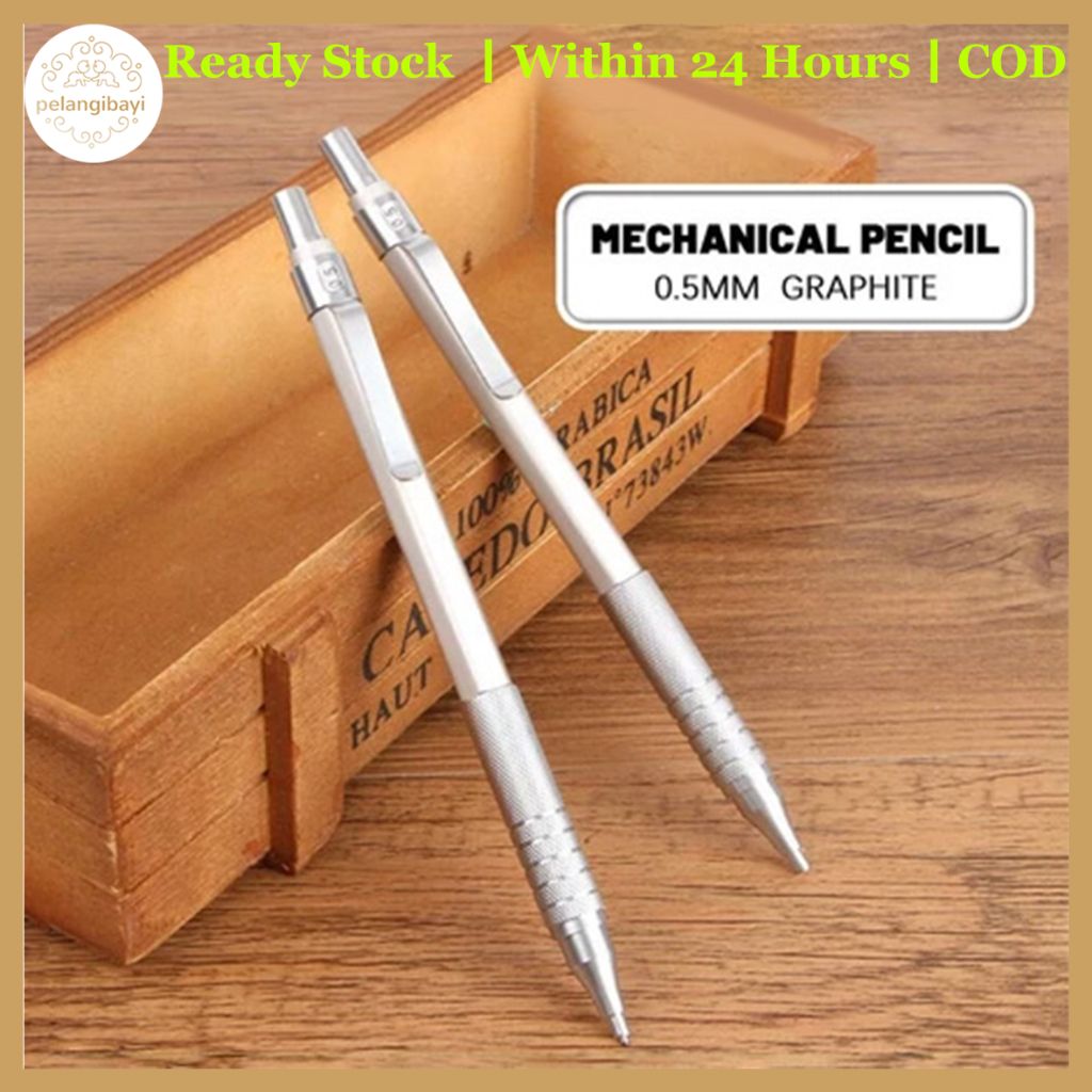 

Pentel Graph Gear 500 Mechanical Drafting Pencil Pusat Gravitasi Rendah Gambar Logam Pencil Pensil Mekanik 0.5mm