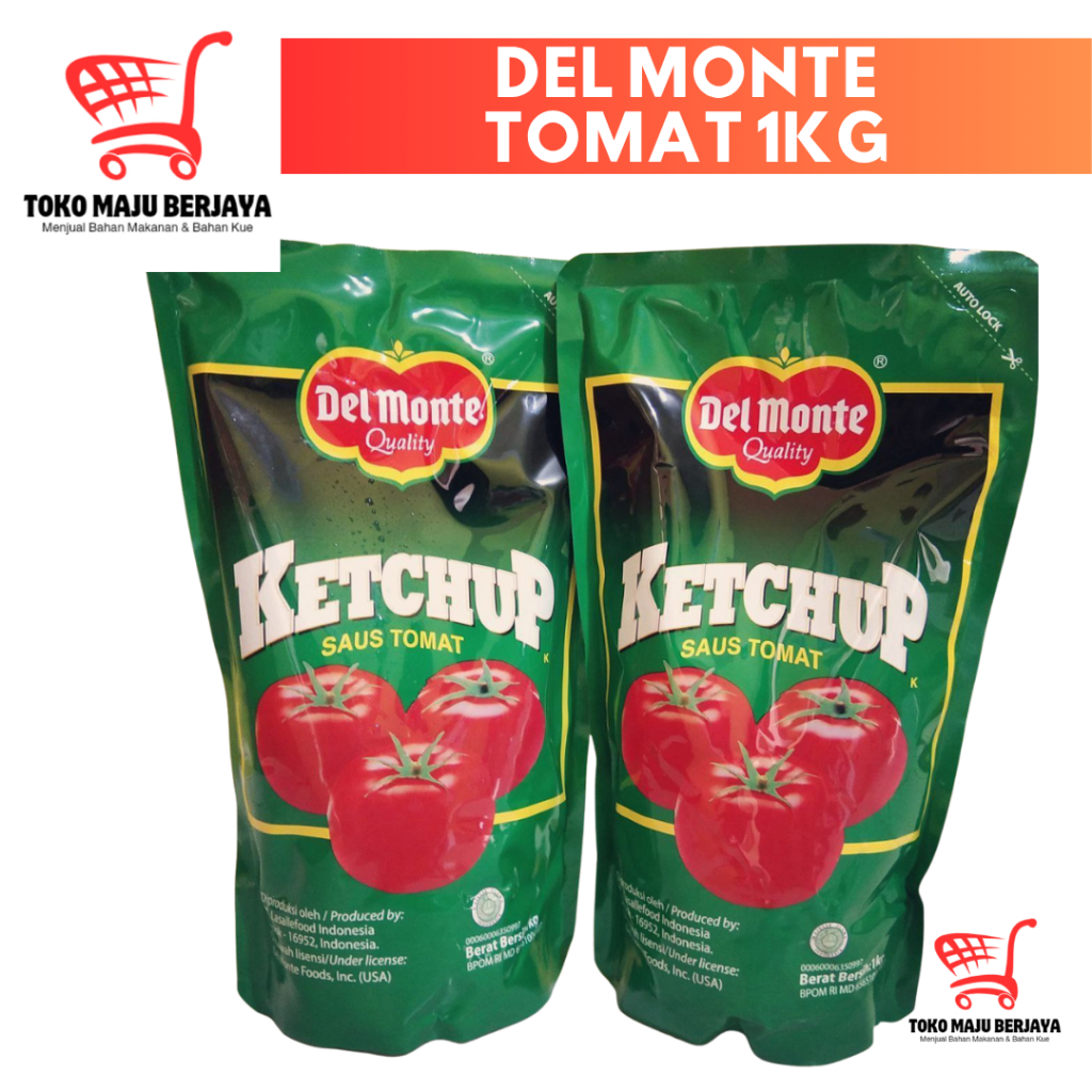 

Del Monte Saus Tomat 1 kg