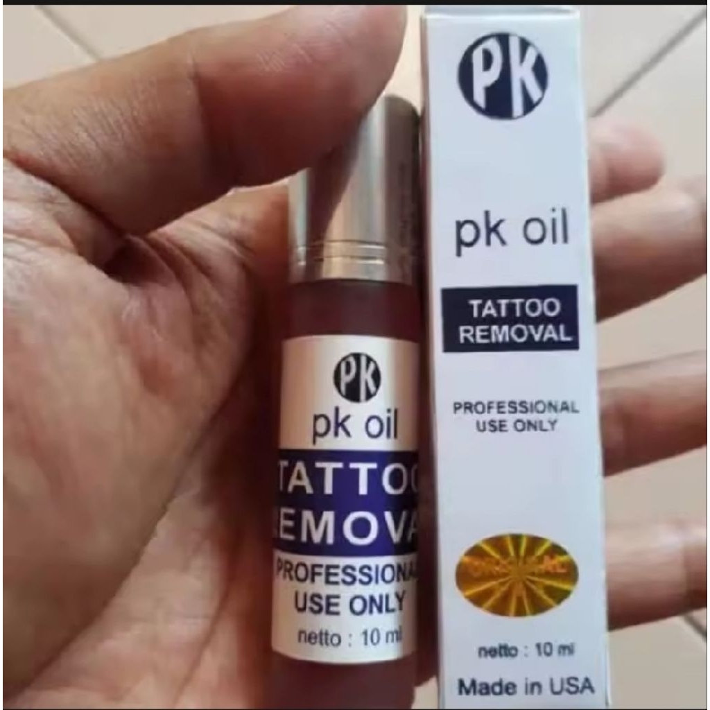 Bisa Cod - Obat Penghapus Tato Permanen Pk Oil (PKoil) di Semarang | Sedia juga: Antapro Dekapro Pk 