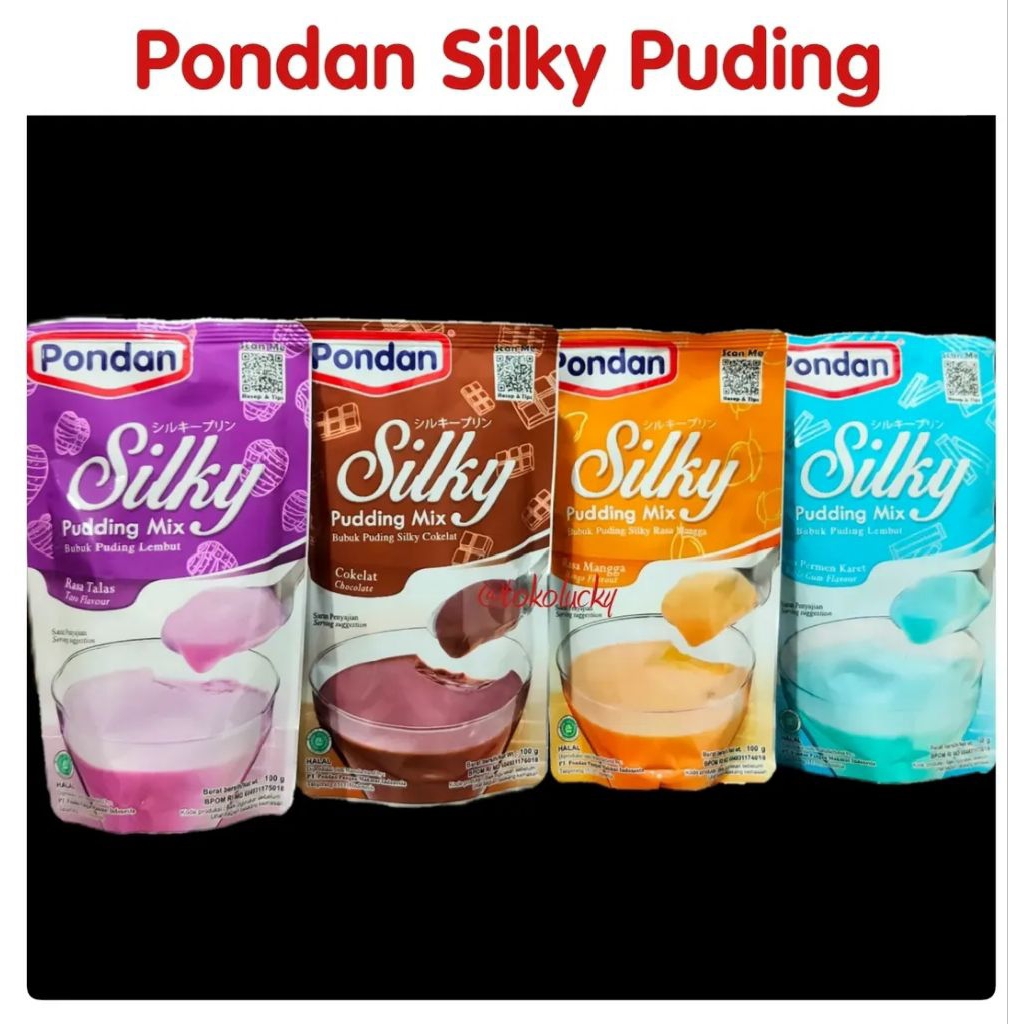 

pondan silky pudding 100gr all variant/pudding/silky pudding