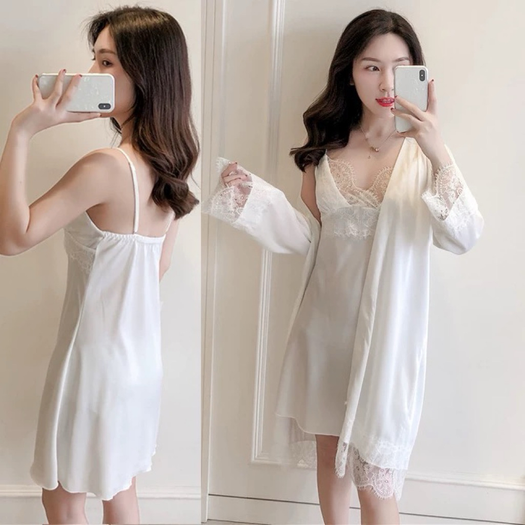 Lingerie Dress Baju Dinas Malam Tidur Wanita Lingeri; svella