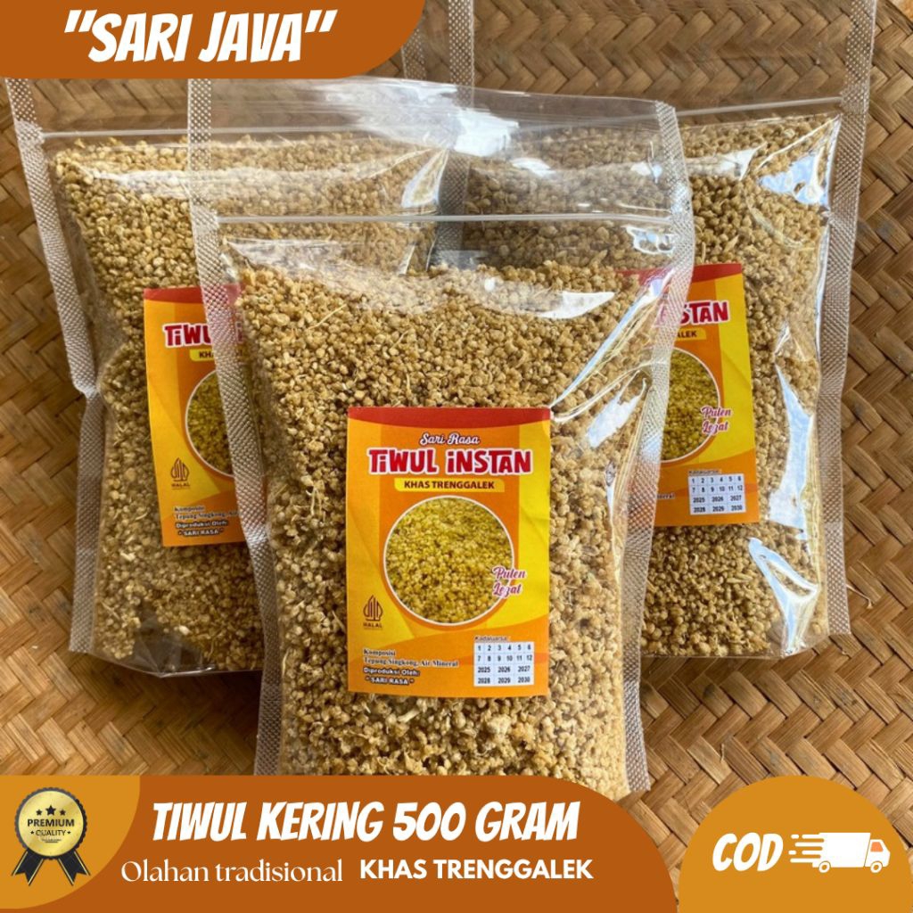

Tiwul instan 500 gram Nasi Tiwul Oyek singkong Tiwul kering
