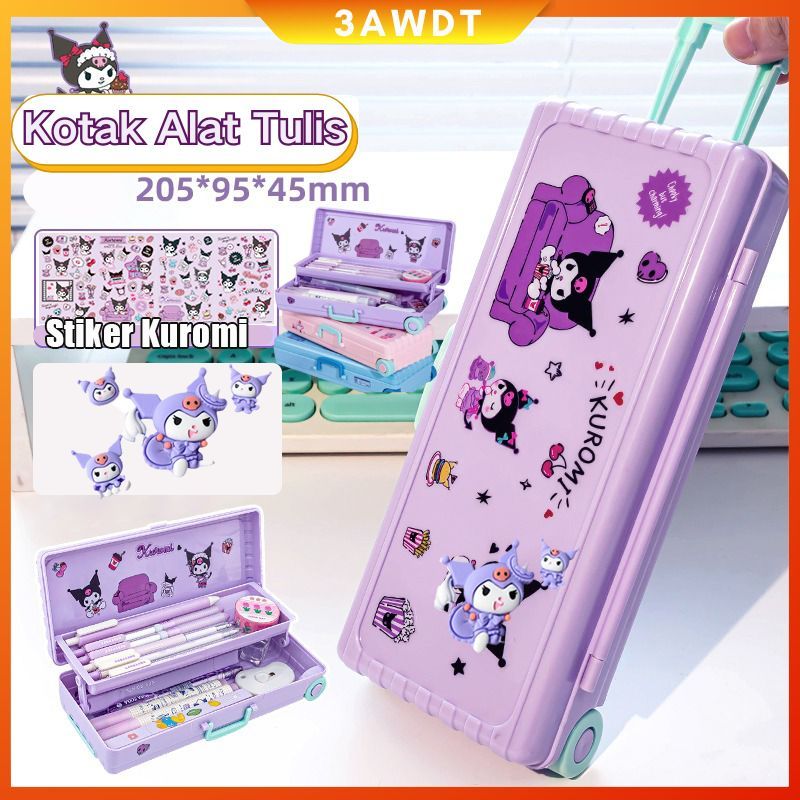 

【COD】Kotak pensil PVC transparan baru kreatif sederhana multifungsi tempat pensil alat tulis siswa sekolah dasar dan menengah / Itabag tempat pensil berkapasitas besar tahan air/Tas Nyeri