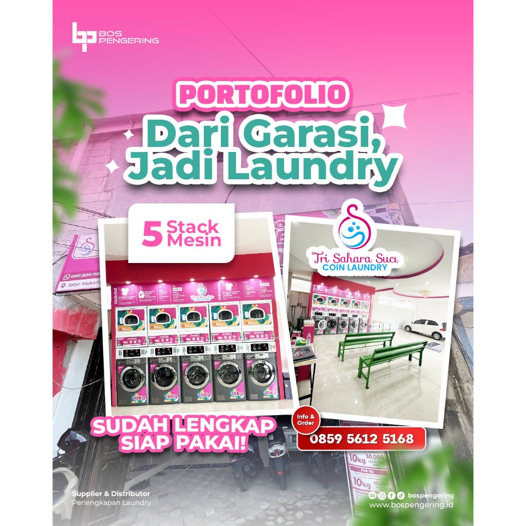 Paket Usaha Laundry Koin 5 Stack Paket Koin 5 Stack Paket Coin Wonderfull 5 Stack