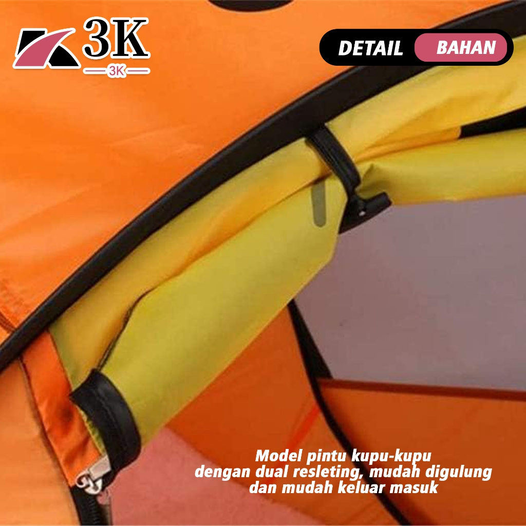 Cuci Gudang (3K Surabaya) Tenda Anak Karakter Animal Hewan Camping Otomatis Lipat Premium