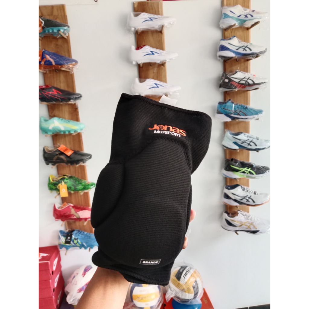 Kneepad jonas black kneepad deker lutut