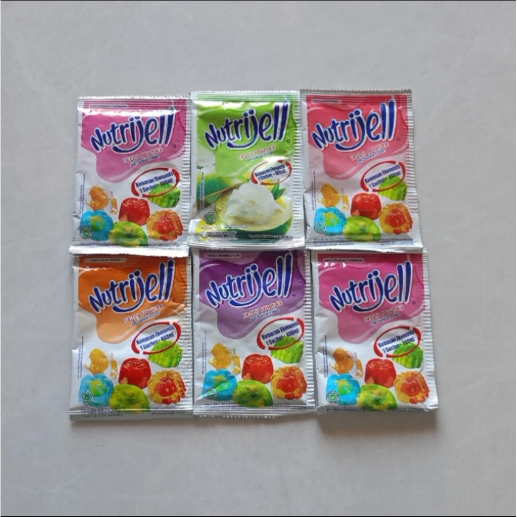 

Nutrijell Jelly powder Per sachet Nutrijell serbuk 10g All Varian
