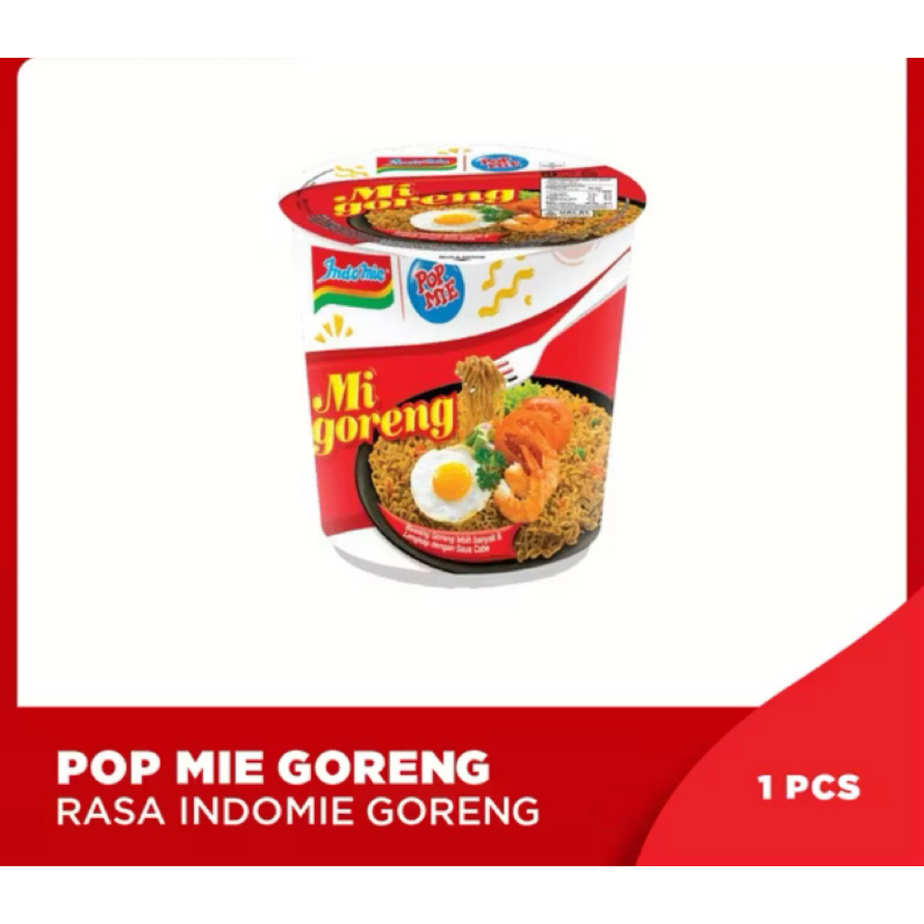

Pop Mie Goreng Rasa Indomie Goreng – Legenda Mie Goreng Kini dalam Cup Praktis!