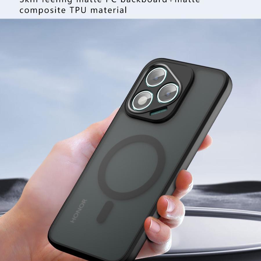 CASE HONOR 400 5G / HONOR 400 LITE 5G SOFTCASE CASING ANTIFALL SHOCKPROOF MATTE WITH MAGSAFE SOFT CA
