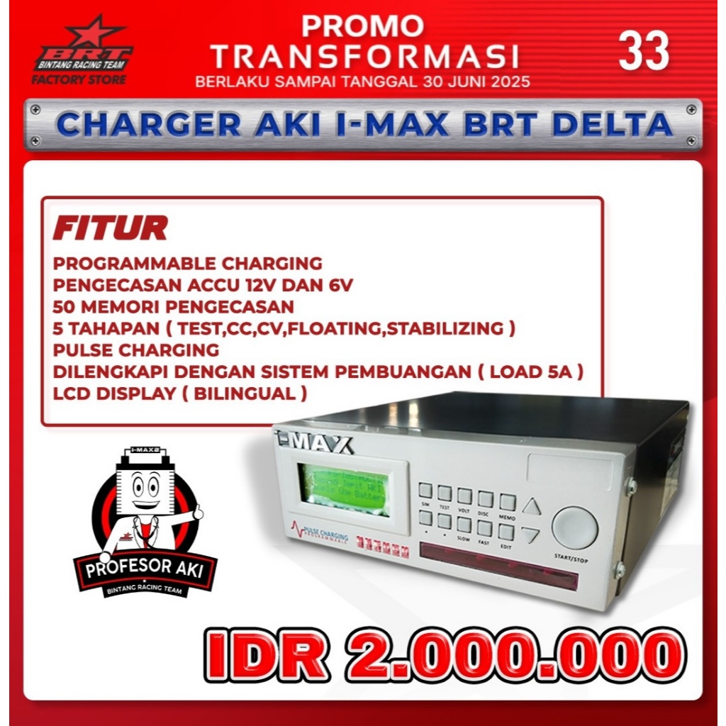 CHARGER AKI I-MAX BRT DELTA