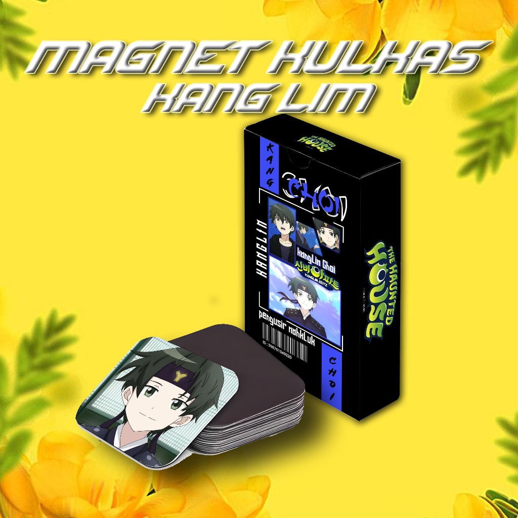 Foto Magnet Kang Lim Shinbi House Magnet Kulkas Dekorasi Rumah isi 5 pcs